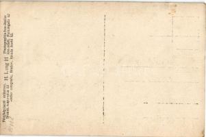 Első világháborús osztrák-magyar katona. H. Lang fényképészeti Műtere, Brassó / WWI K.u.k. Austro-Hu...