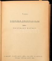Szilassy Alfonz: A sütő- és cukrászipari technologia kézikönyve. V. rész: Cukrásztechnologia. VI. ré...