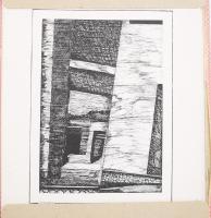 Porscht Frigyes (1929-): 25 db városrészlet (Vizsoly, Szováta, Fertőrákos, Barcelona, München, Cordo...