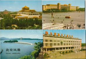 PEKING - 8 db MODERN kínai képeslap tokban / BEIJING - 8 modern Chinese postcards with case