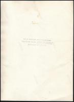 1949 Mezey Mária (1909-1983) színésznő autográf dedikációja őt ábrázoló fotón (Inkey Tibor felvétele...