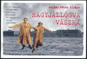 1996 Haggyállógva Vászka, Gothár Péter filmje, képes ismertető füzet