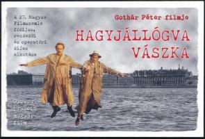 1996 Haggyállógva Vászka, Gothár Péter filmje, képes ismertető füzet