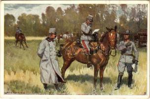 Austro-Hungarian K.u.K. military art postcard. B.K.W.I. 685-10. s: Ludwig Koch (EK)