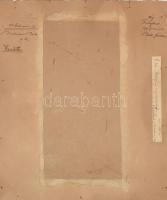 cca 1880-1890 Szöllősy szászvárosi (erdélyi) üvegkereskedő cég alapító tulajdonosának és feleségének...