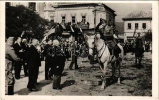 1940 Nagybánya, Baia Mare; bevonulás / entry of the Hungarian troops