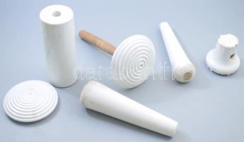 Konyhai porcelánok, maradékok, vegyes állapotban 25 cm ig