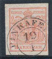 1850 3kr "PINKAFELD" (Gudlin 200 p) (Ryan 30 p)