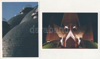 MAKOVECZ IMRE - 5 db MODERN képeslap