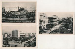 Tel Aviv - 3 modern postcards from the 60's