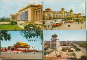 PEKING - 12 db MODERN kínai képeslap tokban / BEIJING - 12 modern Chinese postcards with case