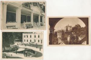 7 db MODERN erdélyi város képeslap az 50-es évekből / 7 MODERN Transylvanian town-view postcards fro...