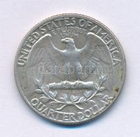 Amerikai Egyesült Államok 1964. 25c Ag T:XF
USA 1964. 25 Cents Ag C:AU
Krause KM#164