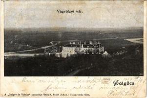 1903 Galgóc, Frasták, Hlohovec; Gróf Erdődy kastély (Vágvölgyi vár) / castle (EB)