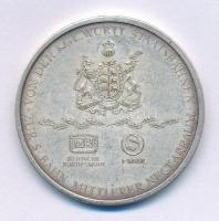 NSZK 1978. "Német vasút - S-Bahn / 1978. október 1." ezüstözött bronz emlékérem. Szign.: M...