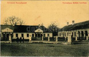 1909 Tornalja, Tornallya, Safárikovo, Tornala; Tornallyay Zoltán kastély / castle. W.L. 1126. (EK)