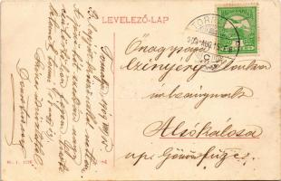 1909 Tornalja, Tornallya, Safárikovo, Tornala; Tornallyay Zoltán kastély / castle. W.L. 1126. (EK)