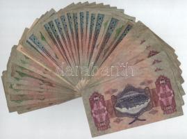 1930-1941. 40db-os vegyes pengő bankjegy tétel T:F,VG