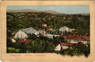 Oravicabánya, Oravica, Oravicza, Oravita; látkép, gyár. Káden József kiadása / general view, factory (kopott sarkak / worn corners)