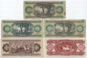 1969-1986. 10Ft-100Ft (9x) T:F,VG közte szép papír is