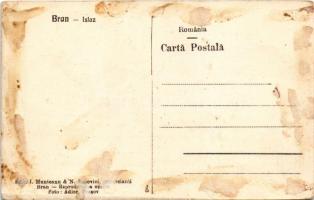 Törcsvár, Törzburg, Bran-Poarta; Islaz / Fő tér és vár / main square, castle (ragasztónyomok / gluem...