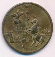 ~1930. "Eger Városi Gyógyfürdő R.T." kétoldalas bronz zseton (26,5mm) T:VF