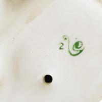 Polonne Retro szovjet porcelán figura. Hímző lány. Kézzel festett, jelzett, hibátlan 25 cm