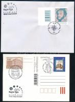 10 db címezetlen, főként 2010 utáni FDC + 3 db levelezőlap