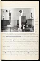 Almási Tibor: Kósa-Huba Ferenc c. könyvének gépirata, eredeti fotókkal. Az elülső szennylapon a a sz...