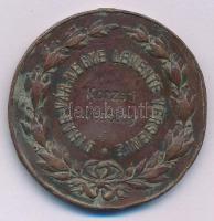 1929. "Bihar Vármegye Levente Versenye" kétoldalas bronz emlékérem, egyik oldalán "Nagyléta - 1929", a másikon pedig "Körzeti verseny" gravírozással (40mm) T:VF több ph.