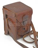 cca 1950 Welta Reflekta II kétobjektíves, tükörreflexes fényképezőgép, ROW Pololyt f75/3,5 objektívv...