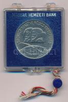 1980. 100Ft Ni "Szovjet-magyar közös űrrepülés" plombált MNB tokban T:BU Adamo EM61