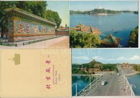 PEKING - 8 db MODERN kínai képeslap tokban / BEIJING - 8 modern Chinese postcards with case