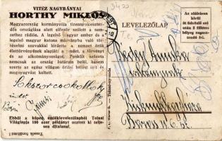 Vitéz Nagybányai Horthy Miklós Magyarország kormányzójának 1938. április 3-án a nemzethez intézett s...