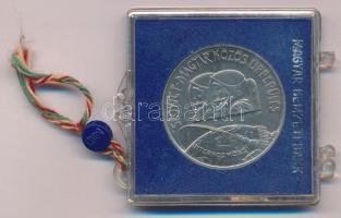 1980. 100Ft Ni "Szovjet-magyar közös űrrepülés" plombált, de sérült MNB tokban T:BU
Adamo...