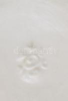 Gorka Iparművészeti Vállalatos kerámia tál. Mázas kerámia, jelzett, hibátlan 26x22 cm