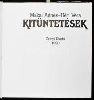 Makai Ágnes - Héri Vera: Kitüntetések. Bp., 1990, Zrínyi. Gazdagon illusztrált. Kiadói műbőr kötésbe...