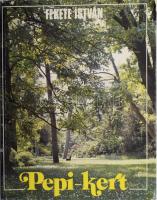 Fekete István: Pepi-kert. A Szarvasi Arborétum története és leírása. Ajka, 1989, Fekete István Irodalmi Társaság. Második kiadás. Fekete-fehér képekkel illusztrálva. Kiadói egészvászon-kötés, szakadt kiadói papír védőborítóban, a könyvtest elvált a borítótól, de belül jó állapotban.