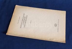 Mályusz Elemér: 
Egyházi társadalom a középkori Magyarországon. [Különlenyomat.] (Dedikált.)
Budap...