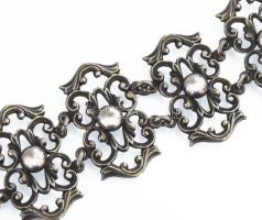 Keleties stílusú ezüst (Ag) karkötő, 24g