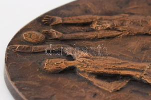 Kótai József (1940-): Sportérem terv. Jelzés nélkül, d: 11 cm /// Proveniencia: az alkotó validálta