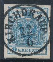 1850 9kr "KIRCHDRAUF" (Ryan 40p)