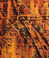 Balog Marianna, "Mana" (1967-): Vezúv. Olaj, vászon, jelezve jobbra lent, 70×50 cm