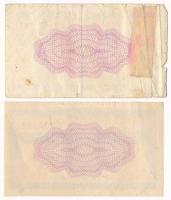 Csehszlovákia 1971-1982. 50h (2xklf) "TUZEX" vásárlási utalvány T:F szép papír, VG, ragasz...