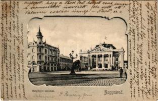 1904 Nagyvárad, Oradea; Szigligeti színház. Sebő Imre kiadása / theatre (gyűrődés / crease)