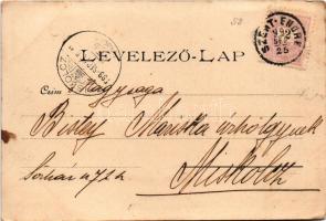 1899 (Vorläufer) Szentendre, Szent-Endre; Dunapart (EK)