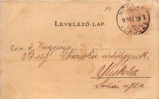 1899 (Vorläufer) Verőce, Nógrádverőce; utca (fl)