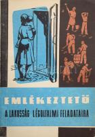 Emlékeztető a lakosság légoltalmi feladataira. Bp., 1962, BM Légoltalom Országos Törzsparancsnoksága...