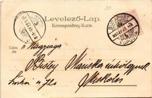 1899 (Vorläufer) Leányrablás / Mädchenrauss / Enlevement d'une jeune fille. "Kosmos" ...