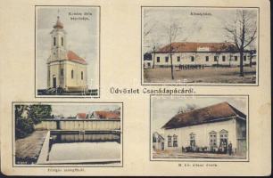 Csanádapáca földgáz melegfürdővel, Kovács Béla kápolnájával és óvodával